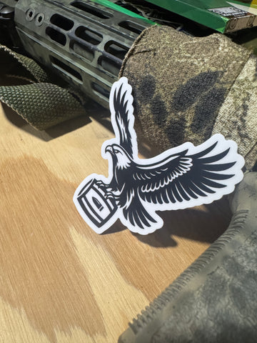 Baldy Sticker